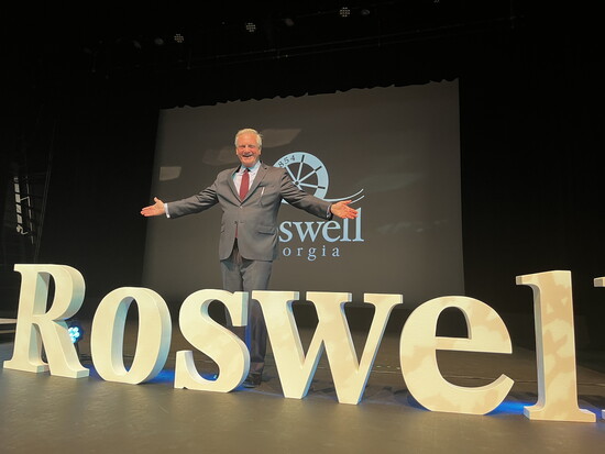 Mayor Wilson is so proud of Roswell!