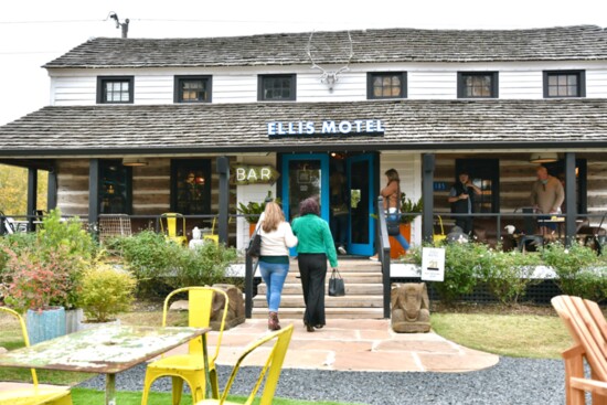 Curated art, furniture and food at The Ellis motel
