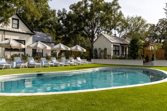 Grounds of the Cotton Pearl Hotel. Photo courtesy of Cotton Pearl