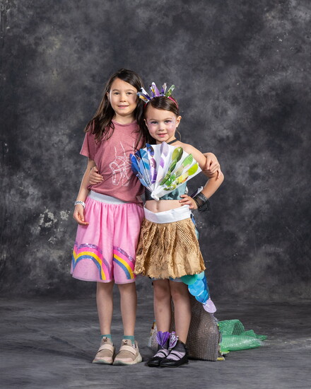 MERMAID DRESS. Designer: Gemma Taylor. Model: Ember Taylor. Photo credit: Kimberly Teichrow