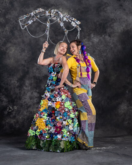 GARDEN PARTY. Designer: DeeDee Johnson. Model: Robin Cooper Engle. Pc: Kimberly Teichrow