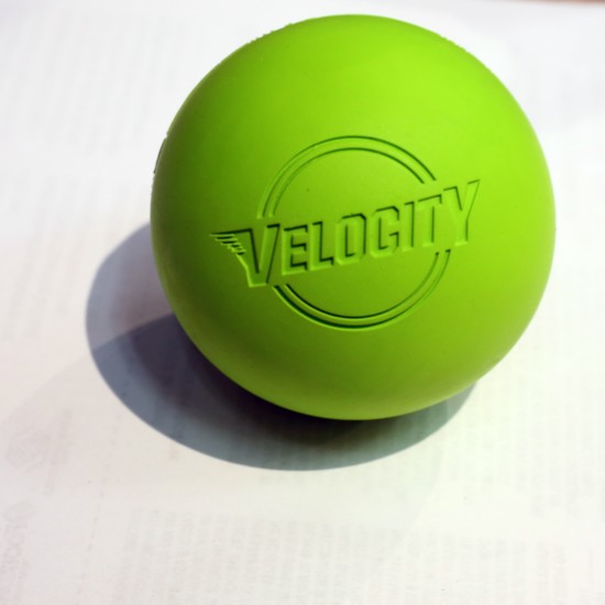 Lacrosse Ball to roll out and unlock calves, hips (or whatever ails you) before a run, $5.