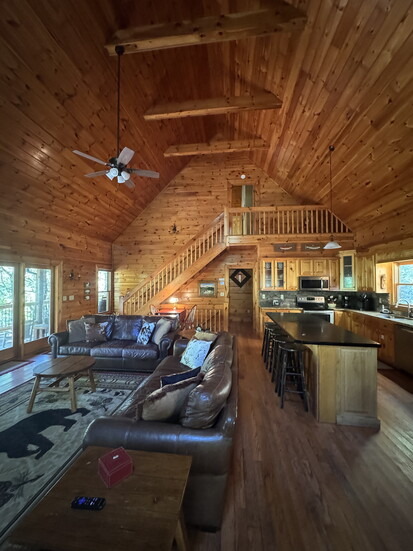 The cabin was gorgeous!