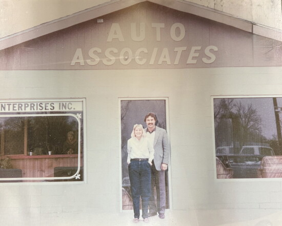 Ilene & Russ during the early days of Auto Associates