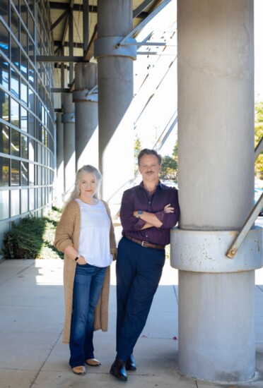 TSC’s Outreach Director Stephanie Shine and TSC founder Dan McCleary, photo by Sarah Bell,  Sélavie Photography