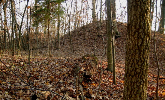 Fort Ancient south gate. Courtesy of the Ohio History Connection.
