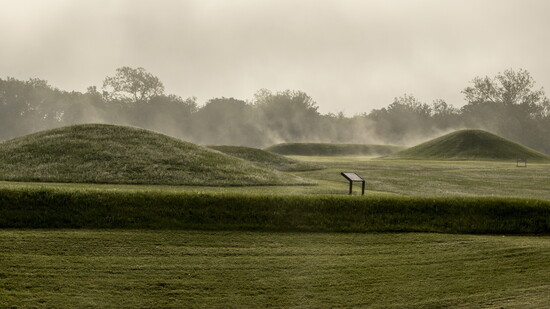 Mound City. Courtesy of the National Park Service.