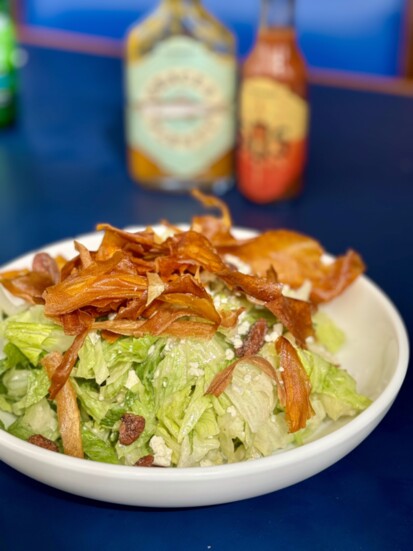 The "Blue Ribbon Salad" is from the original menu! photo by Delia Jo