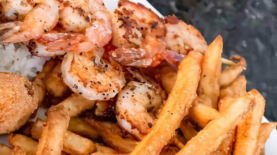Fresh seafood is a staple at the Rudder.