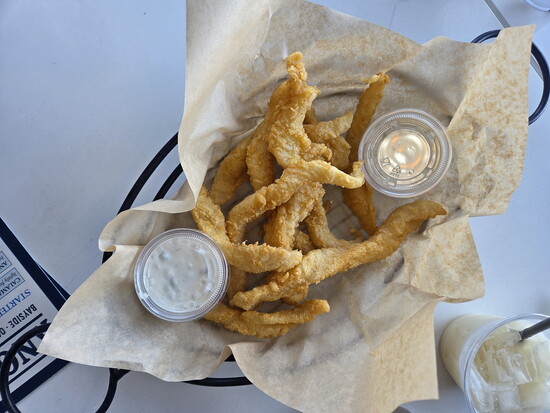 A basket of grouper fingers on the OC Foodie Tour. Photo Credit: Jennifer Waldera