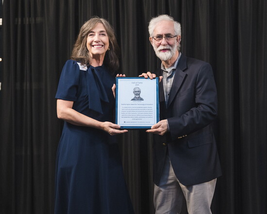 Daniel Bricklin was recognized with the Heatherington Award for Technological Innovation  