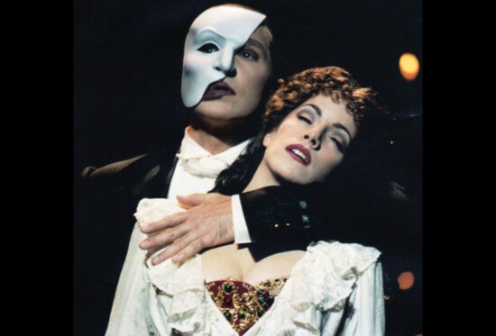 Sandra and Ron in The Phantom of the Opera.