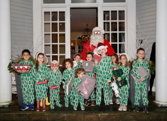 A big bunch of excited kids. (Photo: Westport Fire Department)