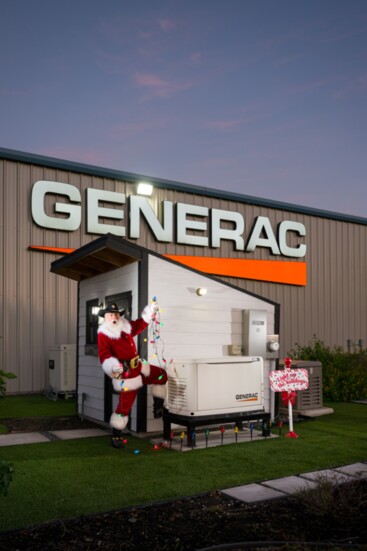 Grasten Power Technologies is featuring a 26 kw generator, 93.8 amps on natural gas, 108.3 amps on liquid propane. grastengenerators.com $13,300
