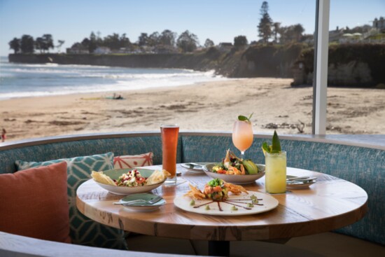 Dining at the Dream Inn with a beach view PC: Paul Dyer