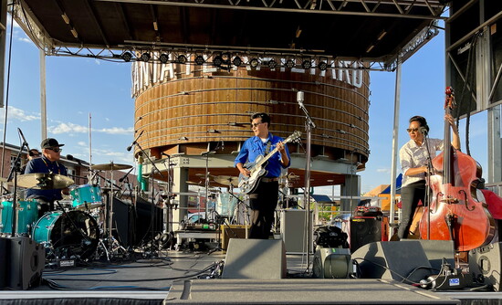 Live music at the Rail Yards
