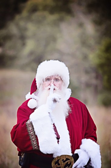 When Santa tells a secret about the magic of Christmas, he tells us all to keep it.