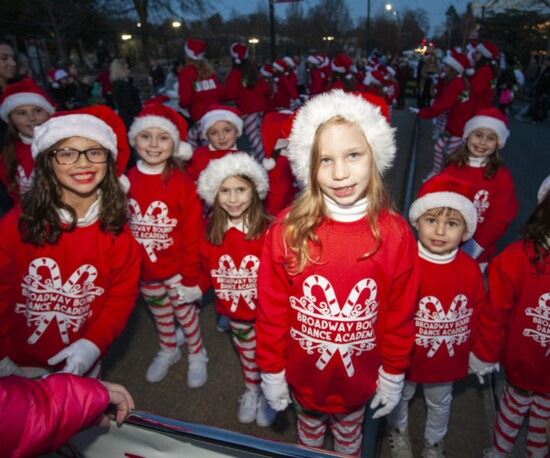 Local Children's Group Gathers for the Parade