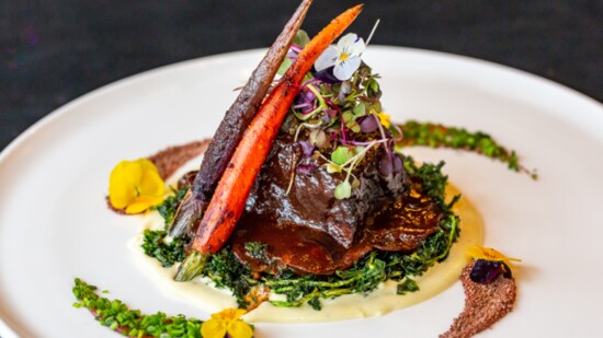 Braised short ribs at The Conche