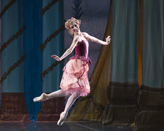 Kate Honea in Antony Tudor's Gala Performance, Program  Seven: April 30-May 1, 2027 (Photo Gene Schiavone).