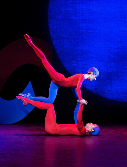 Marijana Dominis and Ricardo Rhodes in Friday's Child from Sir Frederick Ashton's Jazz Calendar. (Photo by Foteini Christofilopoulou) 