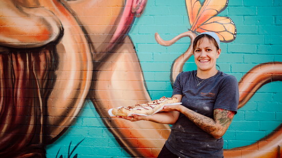 Loren Naftz, co-owner of Rheinlander Bakery