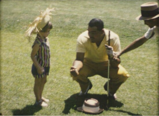 Heavyweight Champion and African American golf ambassador Joe Louis played a round at Muny in July 1953. Photo provided by Robert Pugh