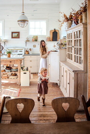 Claire with her daughter, Lettie.