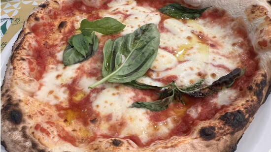 Pizza in Sorrento, Italy