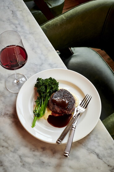 Armour House's Black Angus Beef Tenderloin, Photo by Eleven Productions