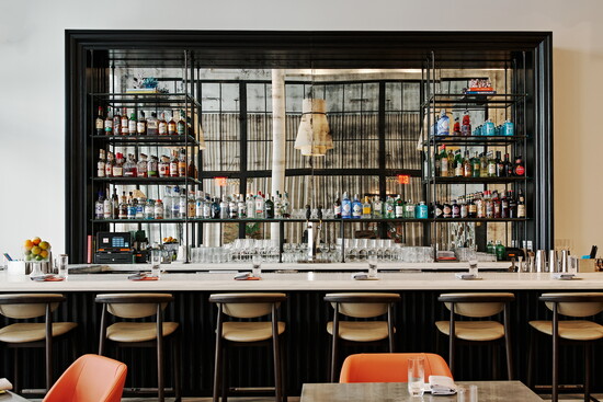 The bar at Bayonet, photo by Andrew Thomas Lee