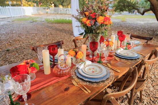 Image provided by Kevin L. Houghton, RSVP LLC. Pumpkins provided by First City Art Center