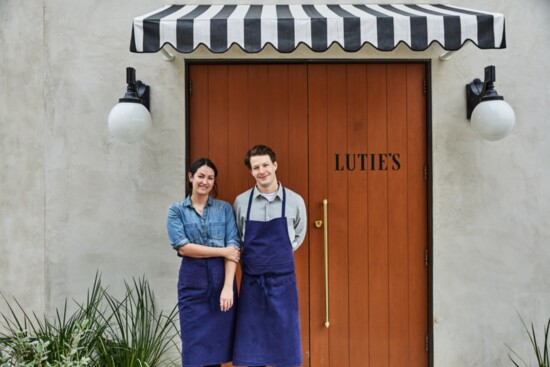 Lutie's Executive Chef Bradley Nicholson and Executive Pastry Chef Susana Querejazu