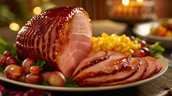 Fire Glazed Spiral Sliced Ham Dinner