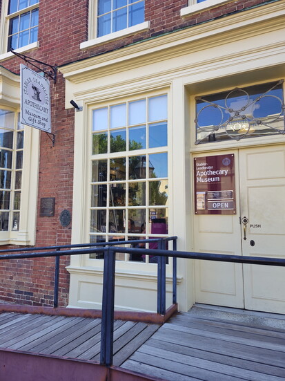Stabler-Leadbeater Apothecary Museum in Old Town Alexandria. Photo Credit: Trevor Joppich