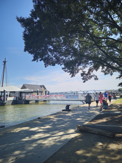 Old Town Waterfront in Old Town Alexandria. Photo Credit: Trevor Joppich