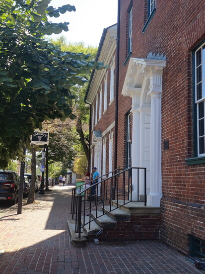 Gadsby's Tavern in Old Town Alexandria. Photo Credit: Trevor Joppich