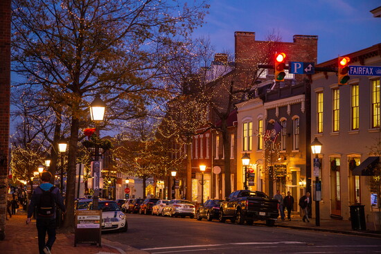 King Street in Old Town Alexandria. Photo Credit: Misha Enriquez for Visit Alexandria