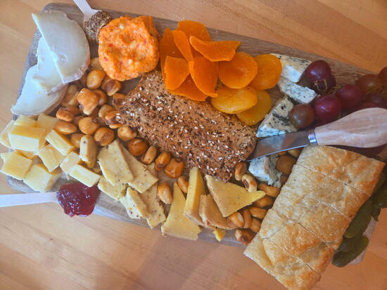 Cheese board at Cheesetique in Del Ray. Photo Credit: Jennifer Waldera
