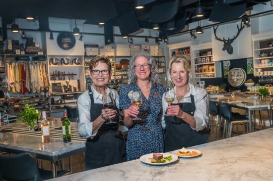 From left to right: Ruth Neely,  Teresa Kearney, Peggy Neary