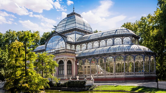 Palacio de Cristal, Retiro Park, Madrid, Spain
