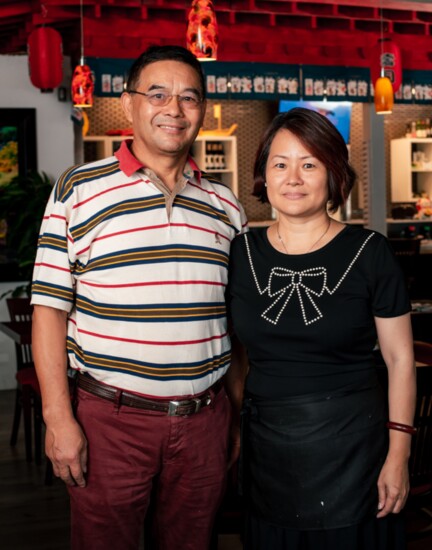 Owners Danny Tan and Vivian