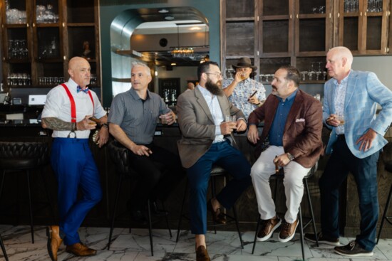 Gentlemen's night out was a grand success.