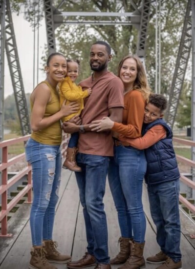 Bridget Smith and her family