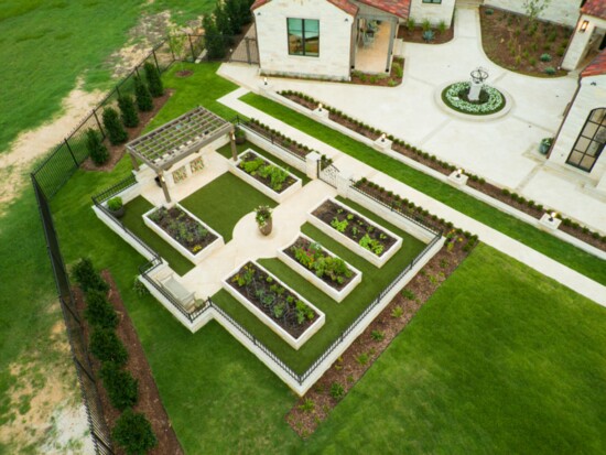 Gorgeous Garden with Custom Designed Raised Beds