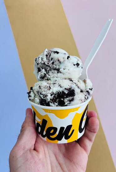 Golden Cow Creamery: Salted Oreo 