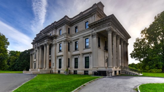 The Vanderbilt Mansion in Hyde Park became a national landmark in 1940 and is now owned by the National Park Service.