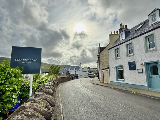 Scorrybreac (Portree) is acclaimed for its use of local ingredients in creative, modern dishes.