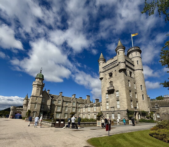 Just down the road from Ballater is Balmoral Castle, the country retreat of the British royal family.