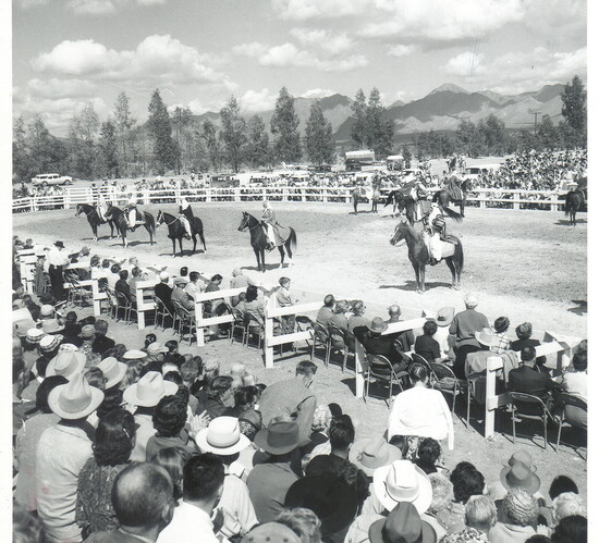 The McCormicks built Paradise Park in the late 1950s to accommodate the increasingly popular Scottsdale Arabian Horse Show. Courtesy Scottsdale Historical Socie